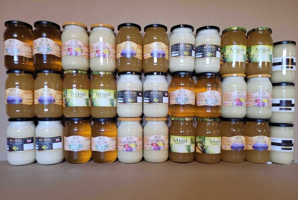 Miód wielokwiatowy wiosenny z POLSKIEJ pasieki