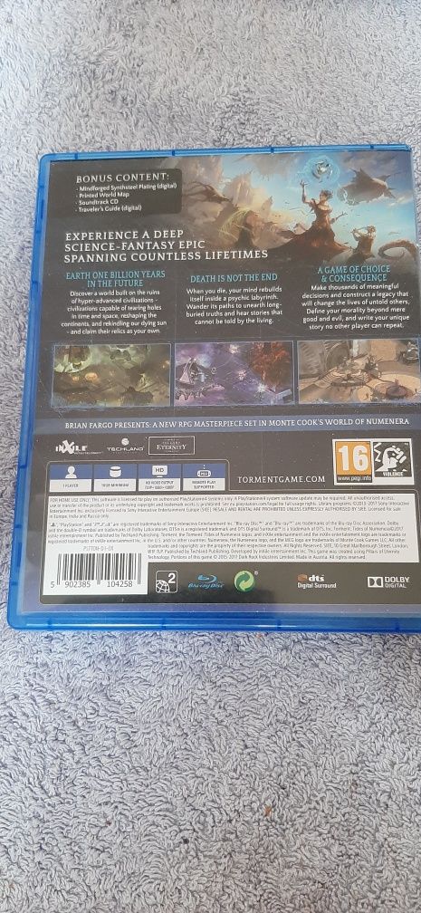 Ps4 gra Torment .