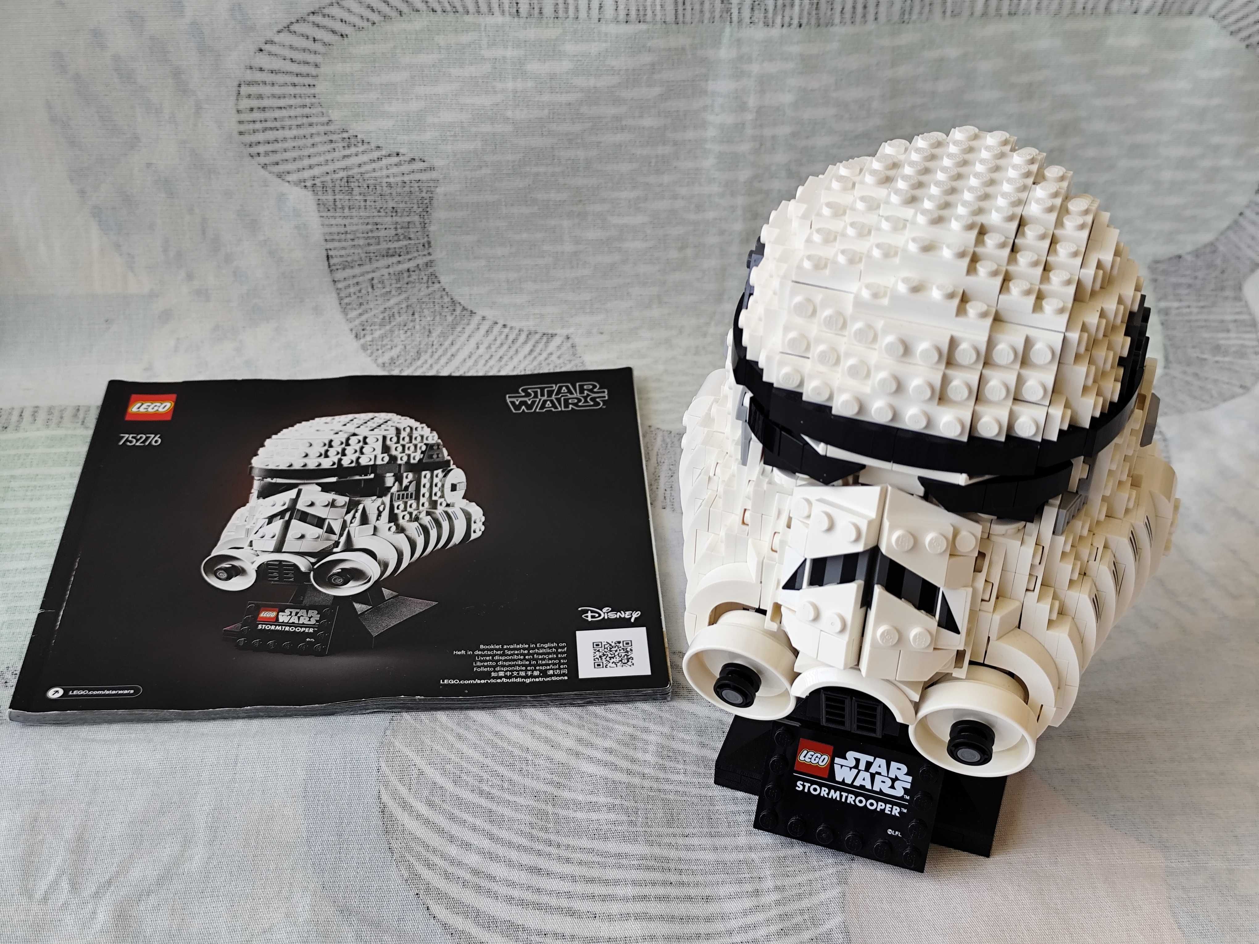 75276 LEGO Star Wars Helmet Collection Stormtrooper, usado, completo