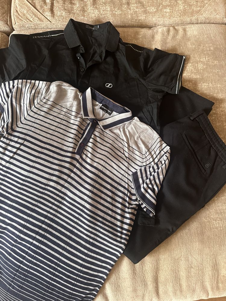 Продам футболку- поло Emporio Armani
