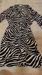 Tunika sukienka z wiskozy zebra 38 włoskie H &M