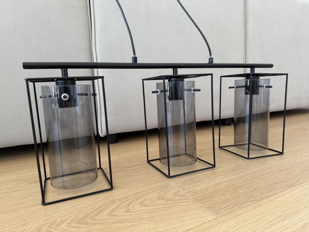 Lampa loftowa potrójna