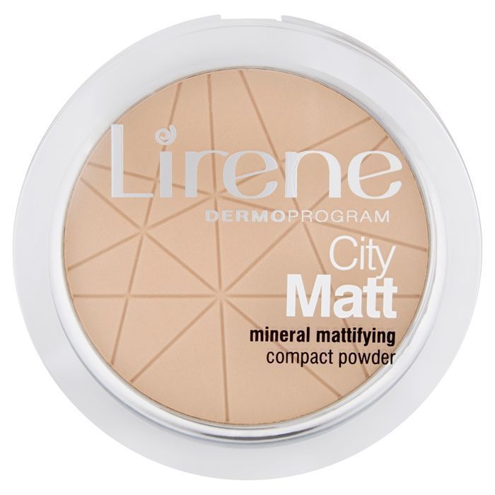 Puder Matujący Lirene City Matt Mineral 01 Transparentny