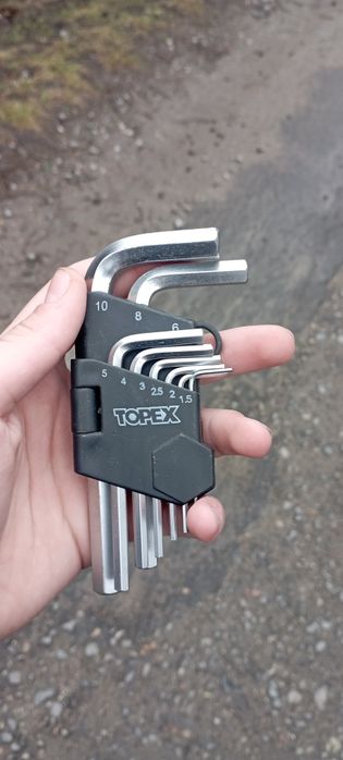 Набор ключей шестигранных Topex