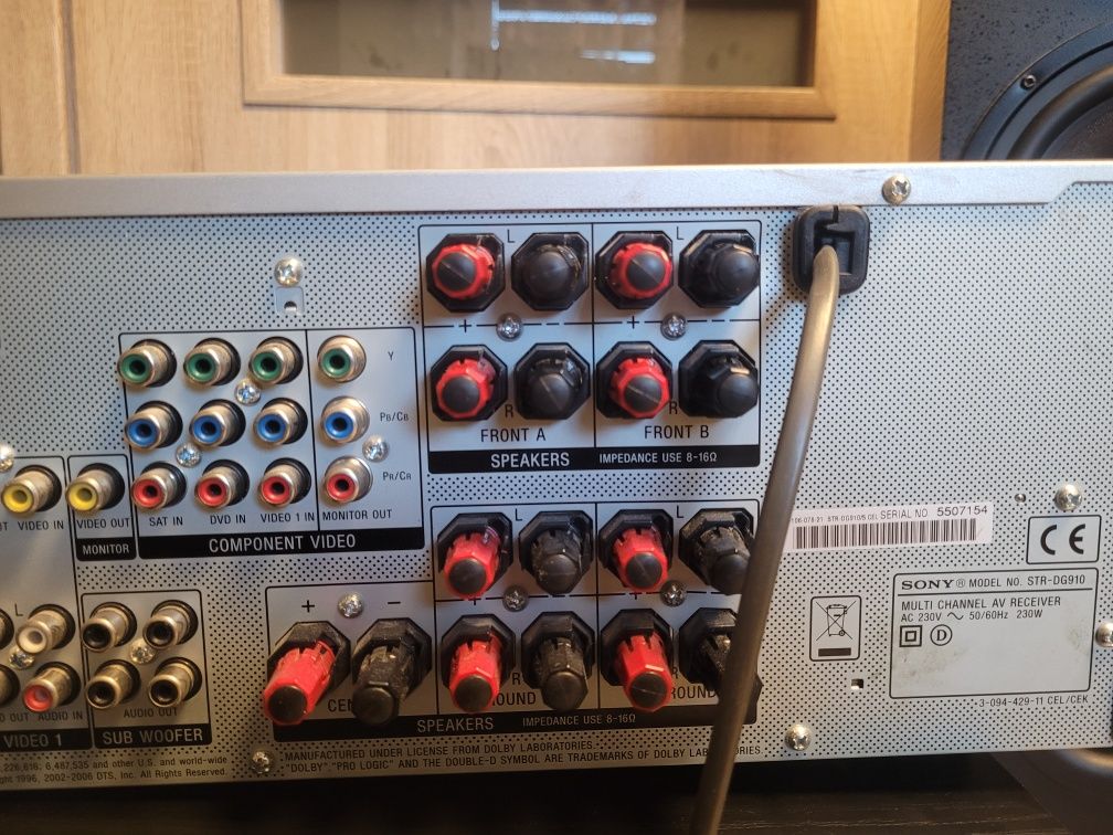Sprzedam kolumny subwoofer amplituner