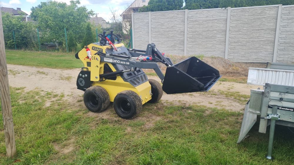 Glebogryzarka separacyjna + koparka łancuchowa