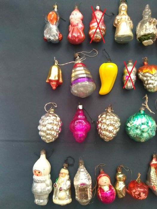 Ёлочные украшения новогодние игрушки новорічні іграшки ссср прикраси