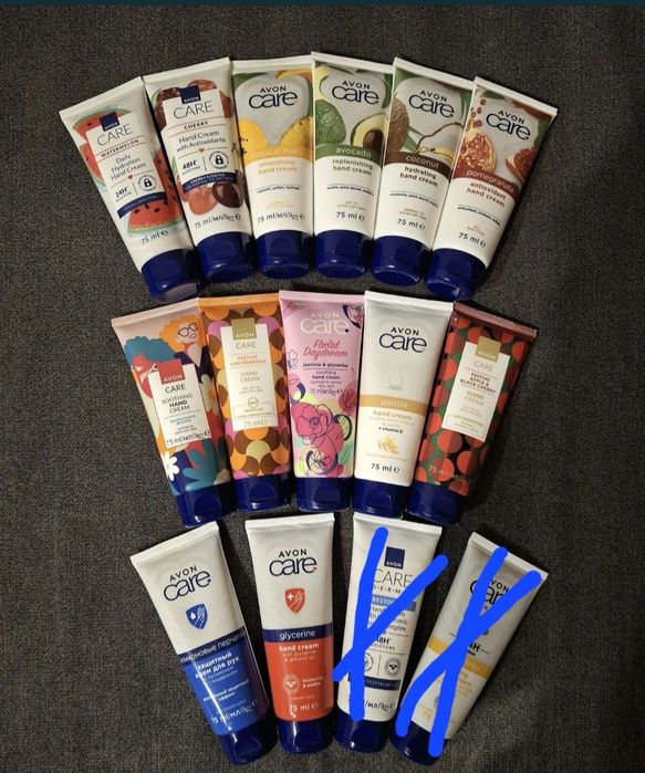 Крема Аvon для рук,ніг,в ассортименті