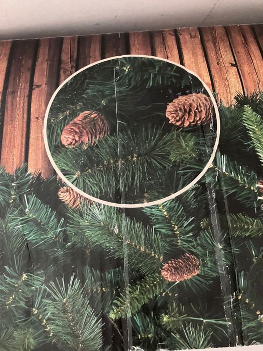 Árvore de Natal com enfeites