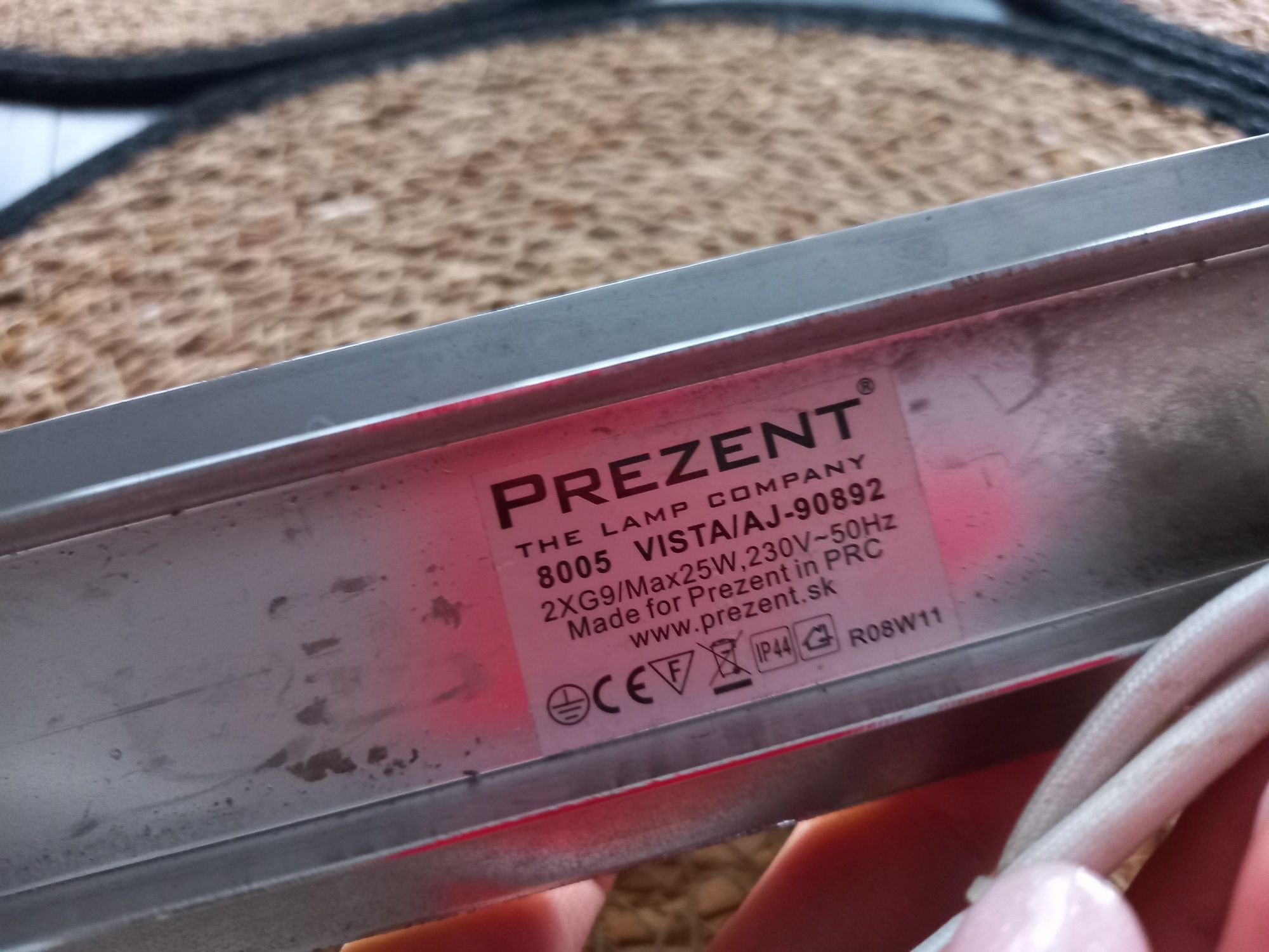 Lampa kinkiet oświetlenie obrazu lustra do łazienki