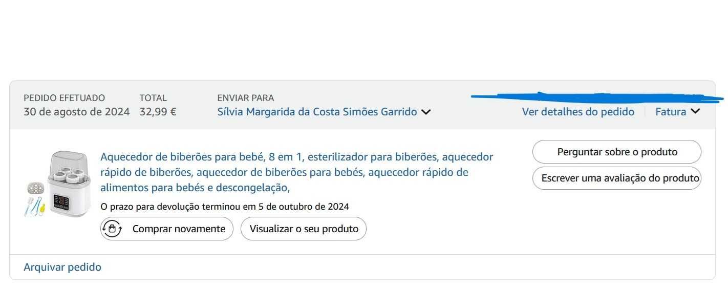 Aquecedor e esterilizador de biberões 8 em
