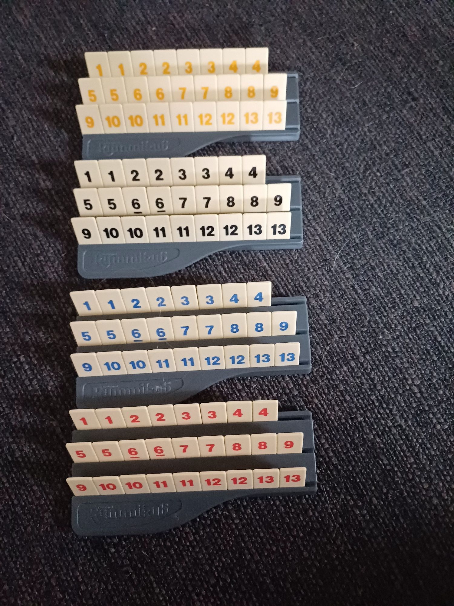 Rummikub, wersja mini z  1997 roku