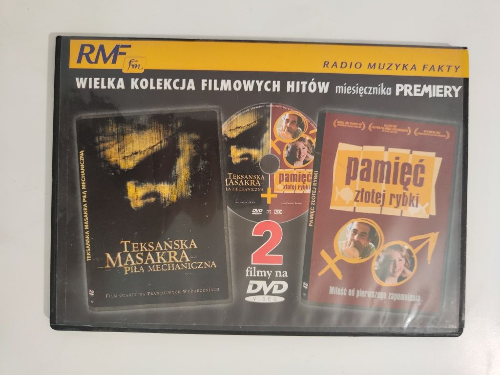 Teksańska masakra piłą mechaniczną / Pamięć złotej rybki - DVD