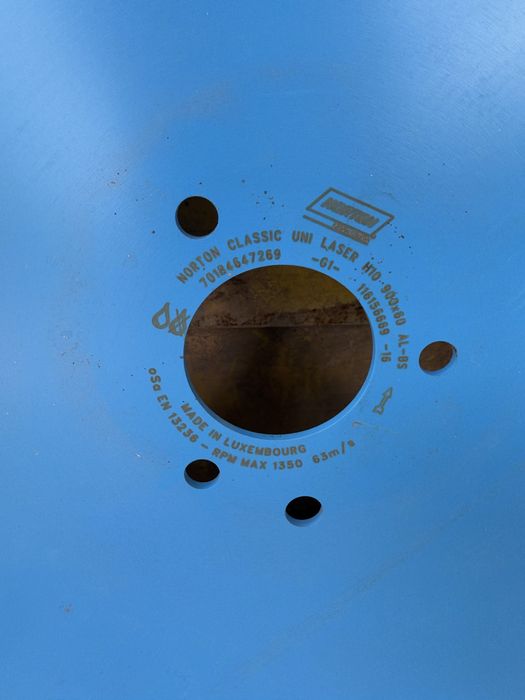 Przecinarka Lissmac 900mm  Nowa tarcza do kamienia bloczkow pustakow
