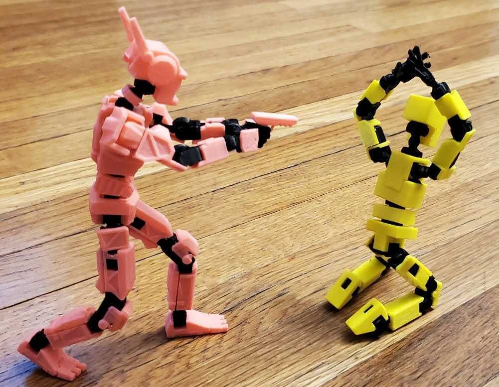 Робот конструктор разведчик - подвижный игрушка на подарок