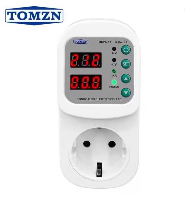 Барьер Реле напруги Tomzn Автоматичний захист перепадів напруги струму