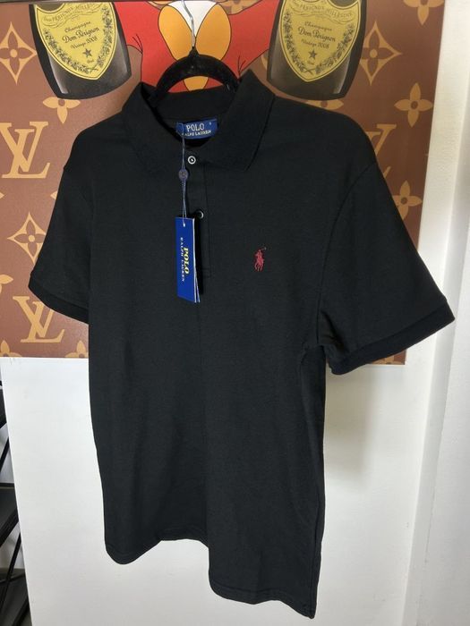 СУПЕР ЦІНА 2025!! Чоловіче поло Ralph Lauren преміум якість чорне топ
