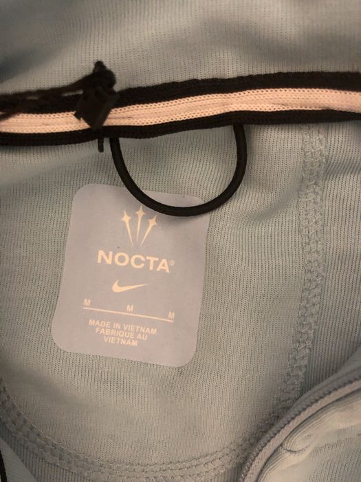 Зіп-худі блакитне nike nocta