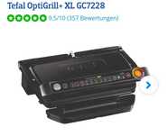 Гриль-барбекю электрический Tefal GC7228xl Optigrill+ XL,автогриль