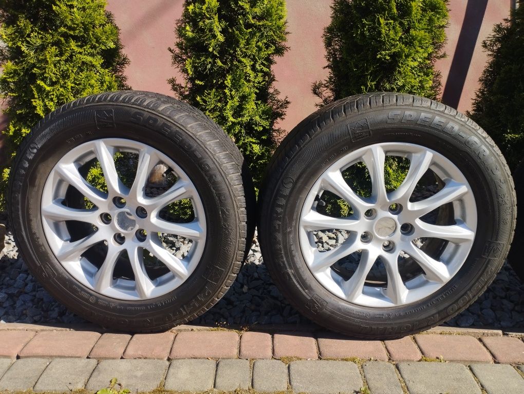 Диски Титани  R16 5*108  Ronal (Ford Pegeot) з резиною R16 215*60 Semp