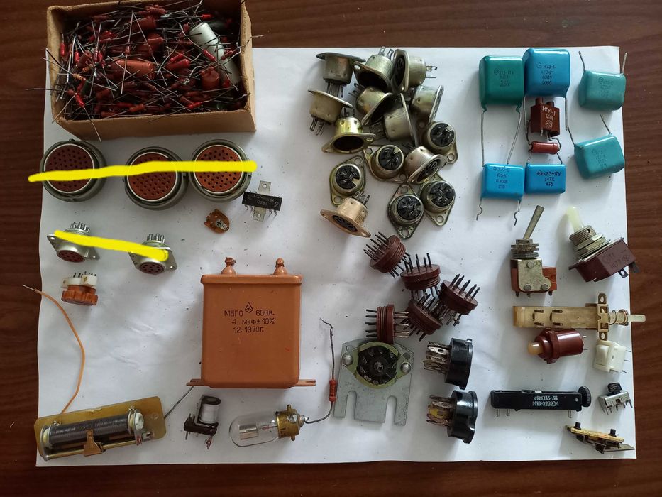 Радиодетали СССР, радиолампы