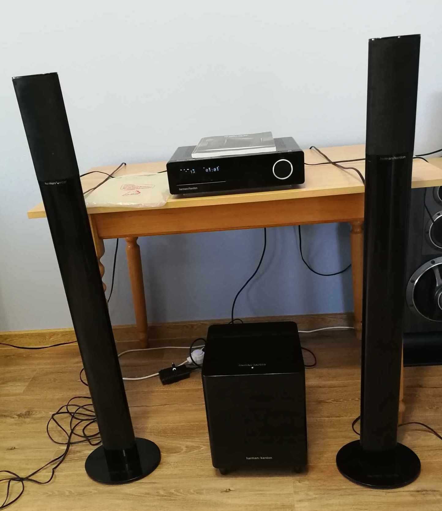 Harman Kardon Subwoofer HKTS210 SUB  SAT-TS11 +Standy HTFS2 + HS 2X0
