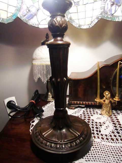 Kolekcjonerska  Lampa Tiffany duża kwiaty 2 Szt. dla pasjonatów