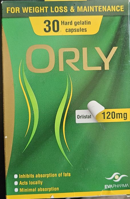 Tabletki przeciw otyłości Orlistat 120mg