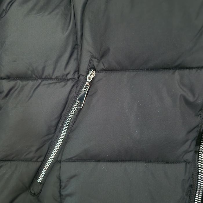 Czarna kurtka zimowa 42 XL pikowana