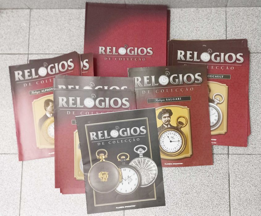 Coleção de Relógios Planeta De Agostini - 135€
