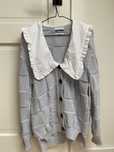Sweter Ganni niebieski
