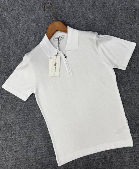 ТОР Чоловіче вʼязане поло Salvatore FERRAGAMO M,L,XL,2XL,3XL КИїВ