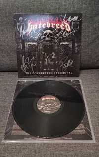 Виниловая пластинка Hatebreed с автографами. Винил. LP. Эксклюзив!