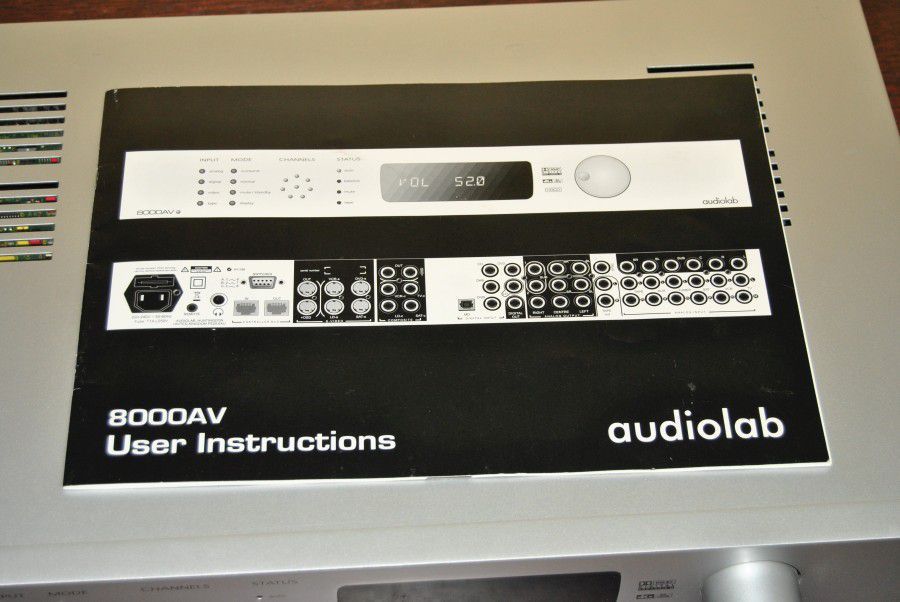 Procesor 7.1 Audiolab 8000AV do kina domowego