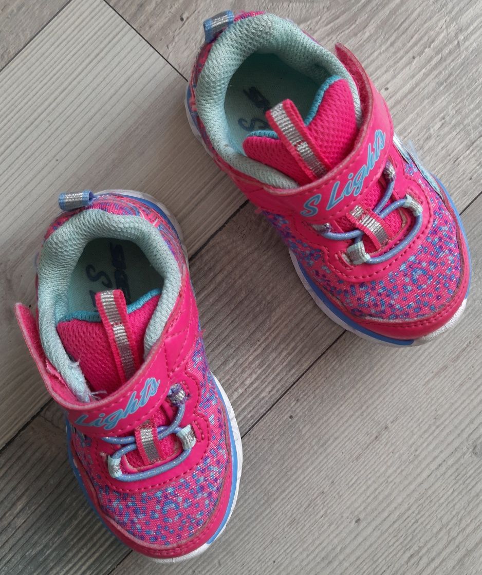 Кросівки з блимавками Skechers SLights  (р.21)
