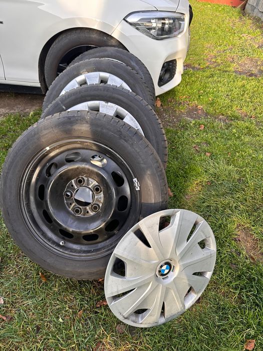 Opony zimowe z felgami czujnikami