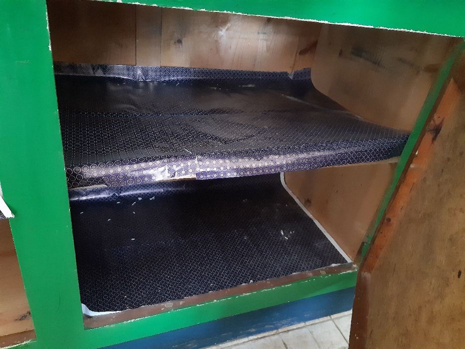 Recheio de casa antiga móvel de cozinha