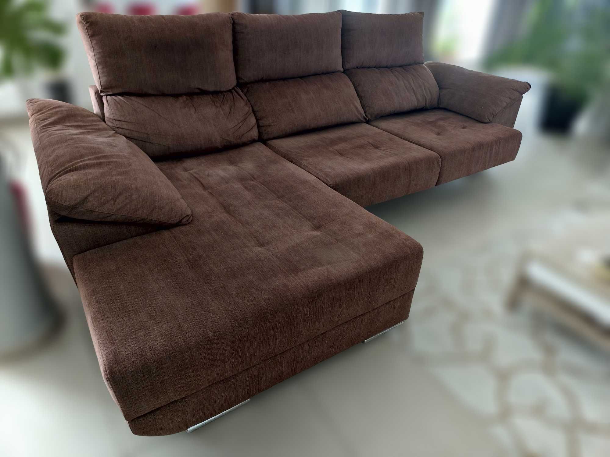 Sofá 2 lugares mais chaise longue