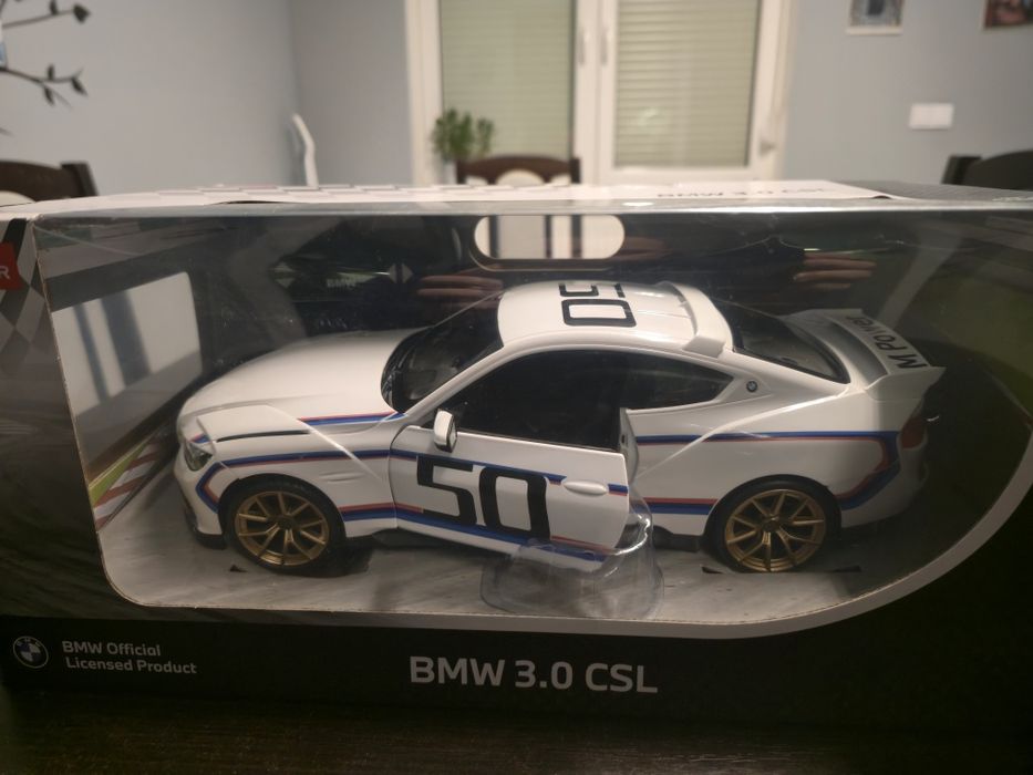 Zdalnie Sterowany BMW 3.0 CSL w skali 1:14