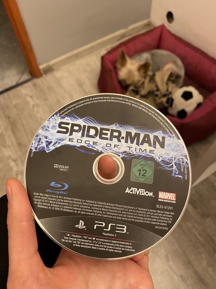 Spider man edge of time płyta na ps3