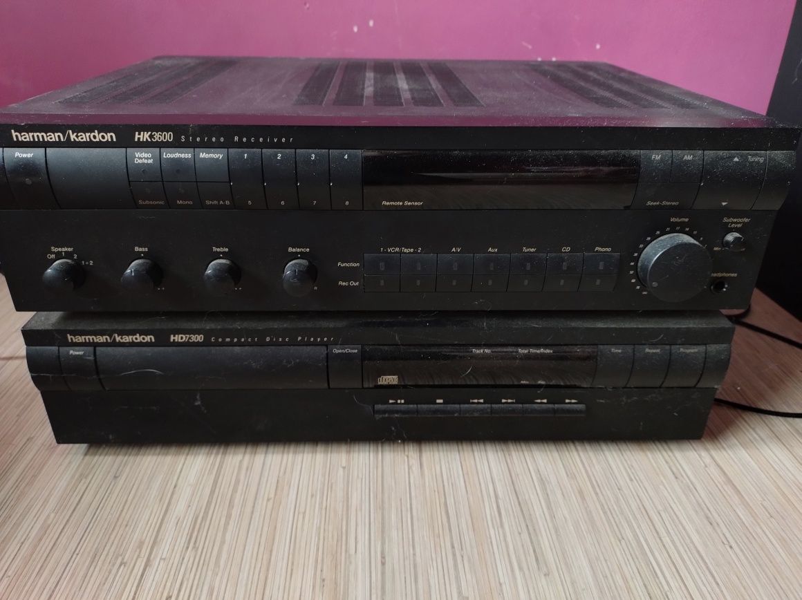 Sprzęt amplituner ,Harmon Kardon i CD Harmon Kardon