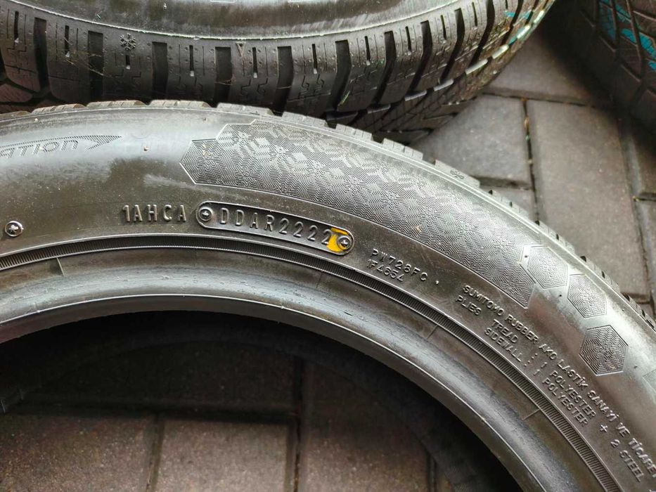 185/60 88T R15 FALKEN Eurowinter HS02 7mm 2022r Zimowe Opony 4szt