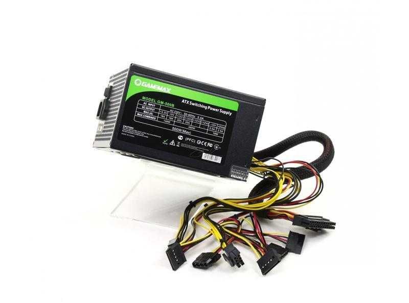 Новый блок питания GameMax GM-500B 500W