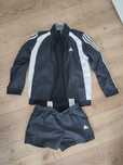 Zestaw adidas 134 kurtka spodenki