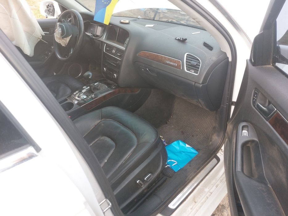 Салон Audi A4 B8 розборка шрот запчасти карти кожа сидіння диван шкіра