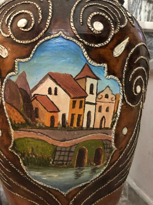 Pote antigo de decoração