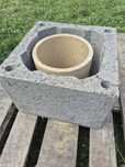 Pustak kominowy 36x36x25 pustak rura Ceramiczna 200mm