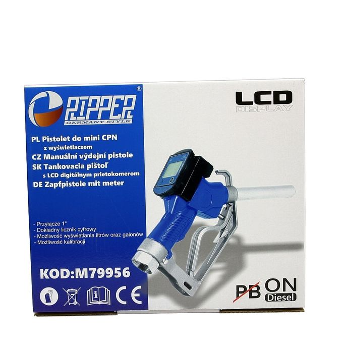 Pistolet do tankowania CPN LCD