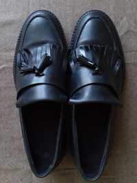 Туфлі лофери шкіряні Springfield з китицями 27см - 28 см