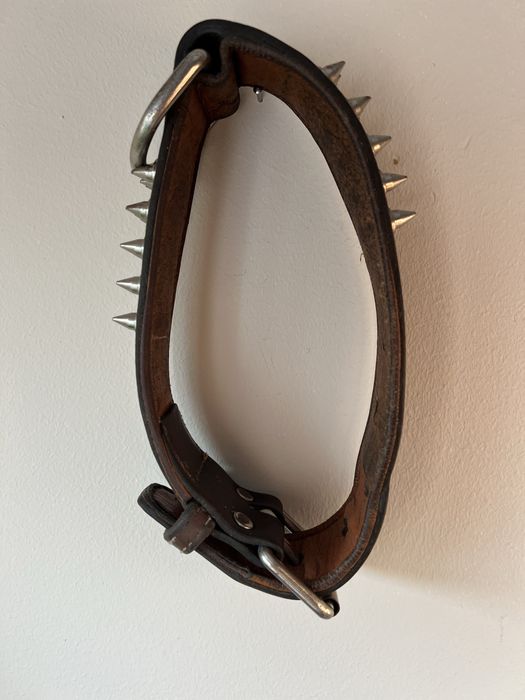 Mocna obroża z kolcami